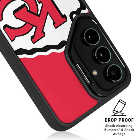 NFL Kansas City Chiefs Large Logo Galaxy S24 Plus Kickstand Case